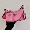 Prada Saffiano leather mini shoulder bag 2BH204 pink Tl6096CI68
