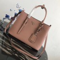 Prada Saffiano original Leather Tote Bag BN2838 pink Tl6392Ym74