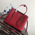 Prada Saffiano original Leather Tote Bag BN2838 red Tl6390KX51