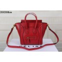 Replica Celine Luggage Nano Bag Original Leather CTS3309 Red Tl5212Xe44