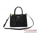 Replica New Color Prada Saffiano Calfskin Leather Small Bag BN2316 Black Tl6672Xe44