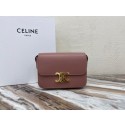 Replica Top Celine MINI CLASSIC BAG IN BOX CALFSKIN CL01503 pink Tl4877Cq58