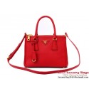 Replica Top New Color Prada Saffiano Calfskin Leather Small Bag BN2316 Red Tl6674Vx24