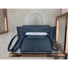 AAAAA Celine Small Belt Bag Original Leather C9984 Dark Blue Tl4733aM93