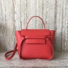 Celine Belt mini Bag Original Leather C98310 Red Tl5128UE80