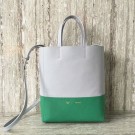 Celine Cabas Phantom Bags Calfskin Leather C2204 Grey&Green Tl5071nV16