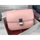 Celine Classic Box Flap Bag Original Calfskin Leather 3378 Pink Tl5043pk20