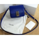 Celine Classic Box mini Flap Bag Smooth Leather C11041T Royal Tl5194Gw67