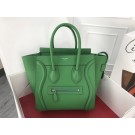Celine Luggage Micro Tote Bag Original Leather CLY33081M Green Tl5084DI37