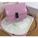 Fake Celine Classic Box Small Flap Bag Smooth Leather C11042 Light Pink Tl5195kw88