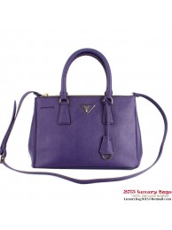 2013 Prada Saffiano Tote Bag 1801 Purple Tl6681pB23