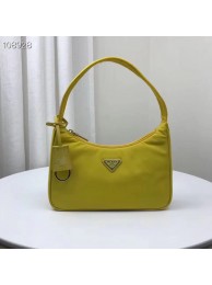 AAA Prada Re-Edition 2000 nylon mini-bag 1NE515 yellow Tl6319zK34