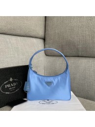 AAA Replica Prada Re-Edition 2000 nylon mini-bag 91515 blue Tl6180Oy84