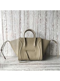 Best Quality Celine Luggage Phantom Tote Bag Calfskin Leather CT3372 Grey Tl5059xb51