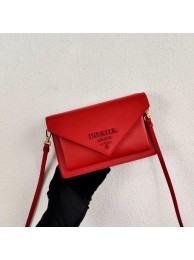 Best Quality Imitation Prada Saffiano leather mini-bag 1BP020 red Tl6163dK58