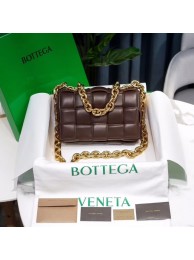 Bottega Veneta THE CHAIN CASSETTE Expedited Delivery 631421 Chocolates Tl17031Eb92
