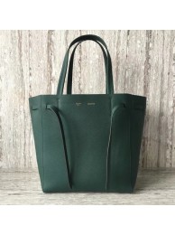 CELINE SMALL CABAS PHANTOM IN SOFT GRAINED CALFSKIN 17602 green Tl5004Is79