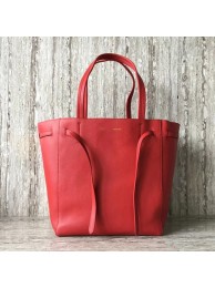 CELINE SMALL CABAS PHANTOM IN SOFT GRAINED CALFSKIN 17602 red Tl4998AM45