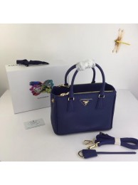 Copy Best Prada Galleria Small Saffiano Leather Bag BN2316 blue Tl6439Qc72