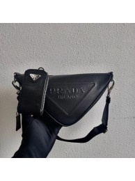 Fake Padded nappa leather shoulder bag 1AH190 black Tl5857Qv16