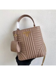Fake Prada Double Saffiano Original Calfskin Leather Bag 1BA212 Pink Tl6346QF99