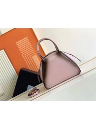 Fashion Prada leather tote bag 1BD663A pink Tl5745OM51