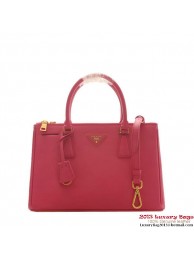 First-class Quality Prada Saffiano Leather 30cm Tote Bag BN1801 Rose Tl6664xO55