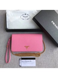 First-class Quality Prada Saffiano Leather Mini Bag 1HZ029 pink Tl6507VJ28