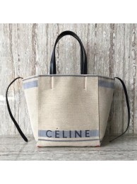 Hot Celine MADE IN TOTE IN TEXTILE 2206 blue Tl5000cT87