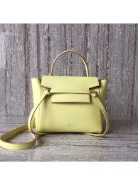 Imitation AAA Celine Belt mini Bag Original Leather C98310 Yellow Tl5123RP55