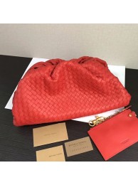Imitation Bottega Veneta Weave Clutch bag 585853 red Tl17055EY79