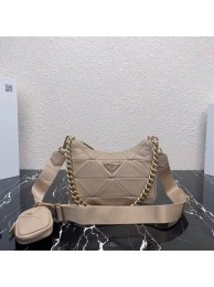 Imitation Prada System nappa leather patchwork shoulder bag 1AC151 Biscuits Tl5868Xr29