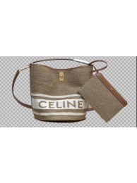 Luxury CELINE Shopping Bag C20365 Khaki Tl4723bE46