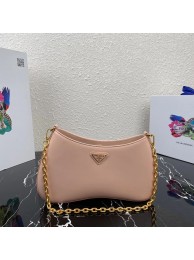 Luxury Prada Saffiano leather shoulder bag 2BC148 pink Tl6064kp43