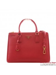 Prada BN2274 Saffiano Red Calfskin Leather Tote Bag Tl6661kC27