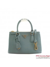 Prada BN2316 Light Blue Saffiano Calfskin Leather Small Bag Tl6658iv85