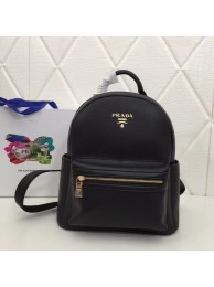 Prada Calf leather backpack 2819 black Tl6425fJ40