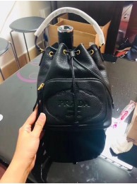 Prada Calf leather bag N1864 black Tl6489fj51