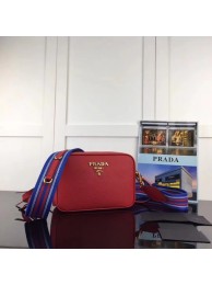 Prada Calf leather Shoulder Bag 1BH082-2B red Tl6562XW58