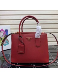 Prada Galleria Saffiano Leather Bag 1BA232 Red Tl6361vm49