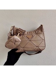 Prada Gaufre nappa leather shoulder bag 1BC151A Biscuits Tl6007Zw99