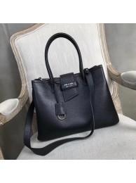 Prada Leather handbag 1BG148 black Tl6471qM91
