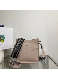 Prada Leather mini shoulder bag 1BH191 pink Tl5799LG44