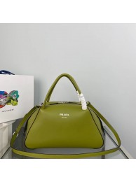 Prada leather Supernova handbag 1BD665 green Tl5732Il41