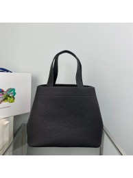 Prada leather tote bag 1AG833 black Tl5749CD62