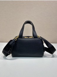Prada leather tote bag 1DH770 black Tl5716Eb92