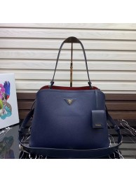 Prada Matinee handbag 1BA249 Blue Tl6358Pf97
