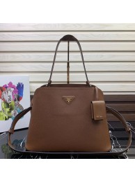Prada Matinee handbag 1BA249 Brown Tl6353sY95