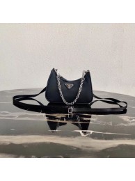 Prada Re-Edition nylon mini shoulder bag 1TT122 black Tl6148Gm74