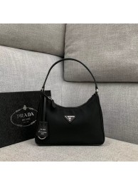 Prada Re-Edition nylon Tote bag 91204 black Tl6283ta99